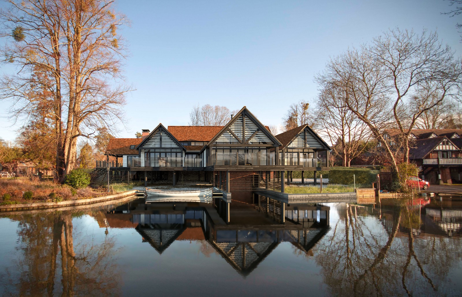 Waterside Home on the Thames Anderson Orr Architects Ltd.